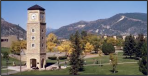 Fort Lewis College and San Juan Mountains, Durango, Colorado