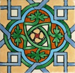 Celtic style Mexican Tile